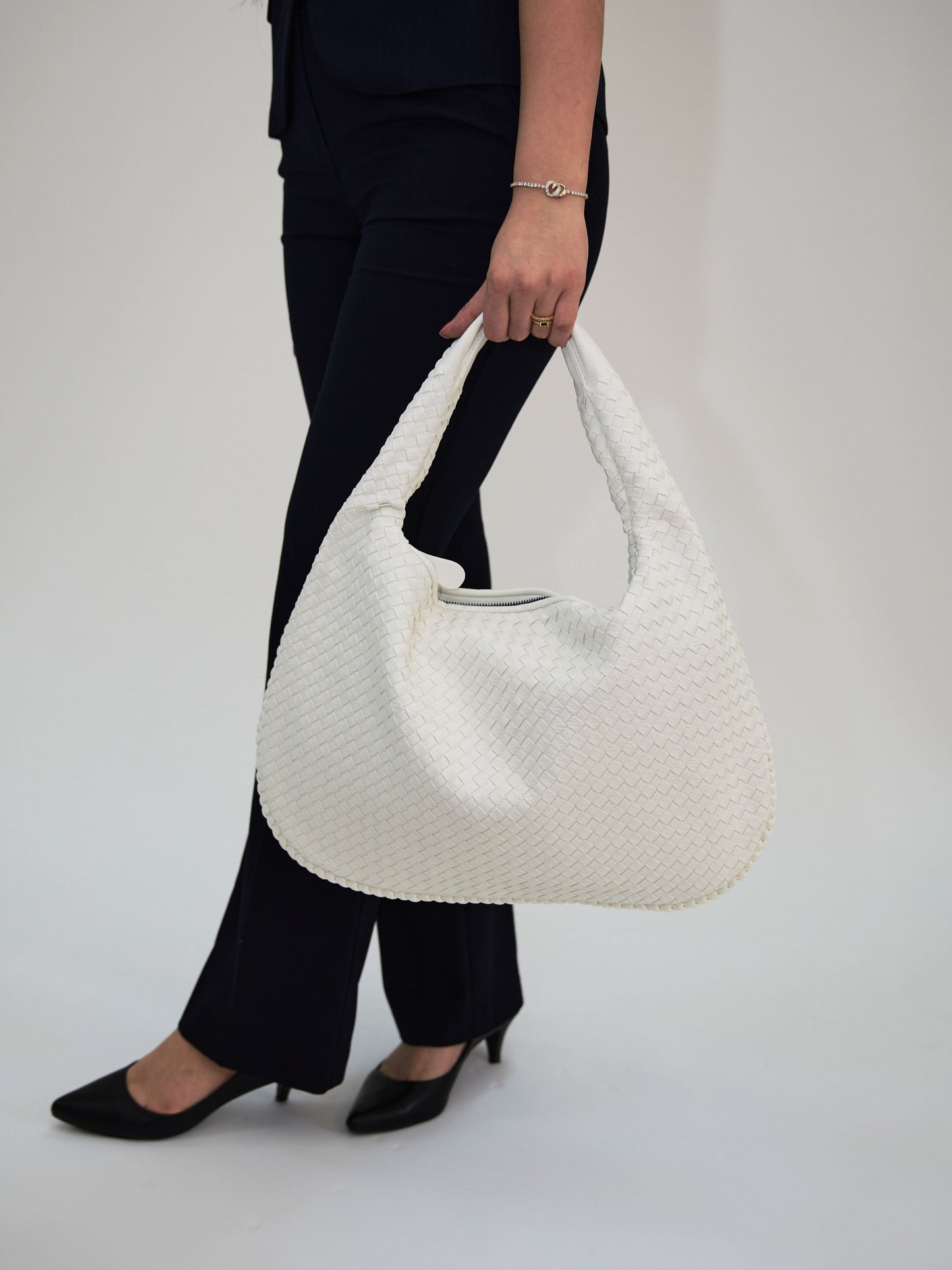 Everyday Leather Bag - White