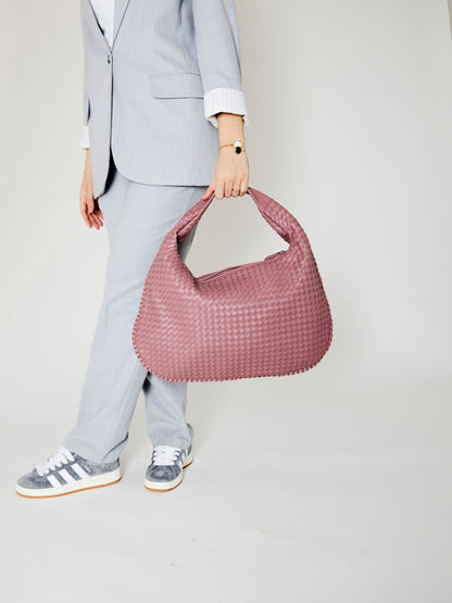 Everyday Leather Bag - Pink